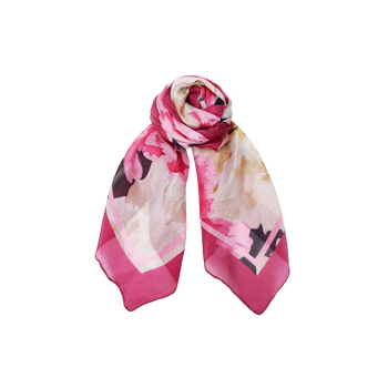 Petrin silk scarf