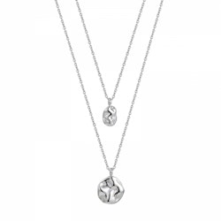 Kaia duo halsband silver