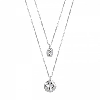 Kaia duo halsband silver