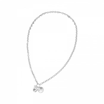 Kaia lång halsband silver