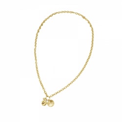 Kaia lång halsband guld