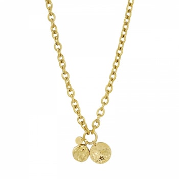 Kaia lång halsband guld