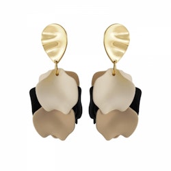 Paloma örgängen svart/sand/ivory/guld