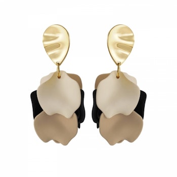 Paloma örgängen svart/sand/ivory/guld