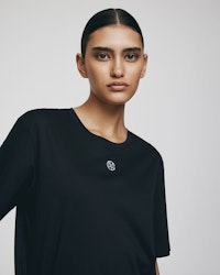 Melea icon t-shirt svart