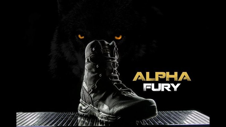 Original SWAT Alpha Fury 8" Lättviktskänga