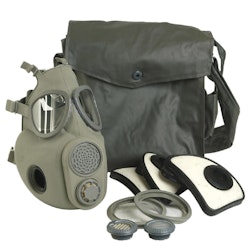 MIL-TEC by STURM M10 Gasmask med filter och väska