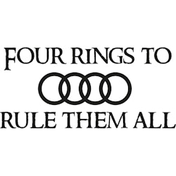 AUDI | FOUR RINGS TO RULE THEM ALL