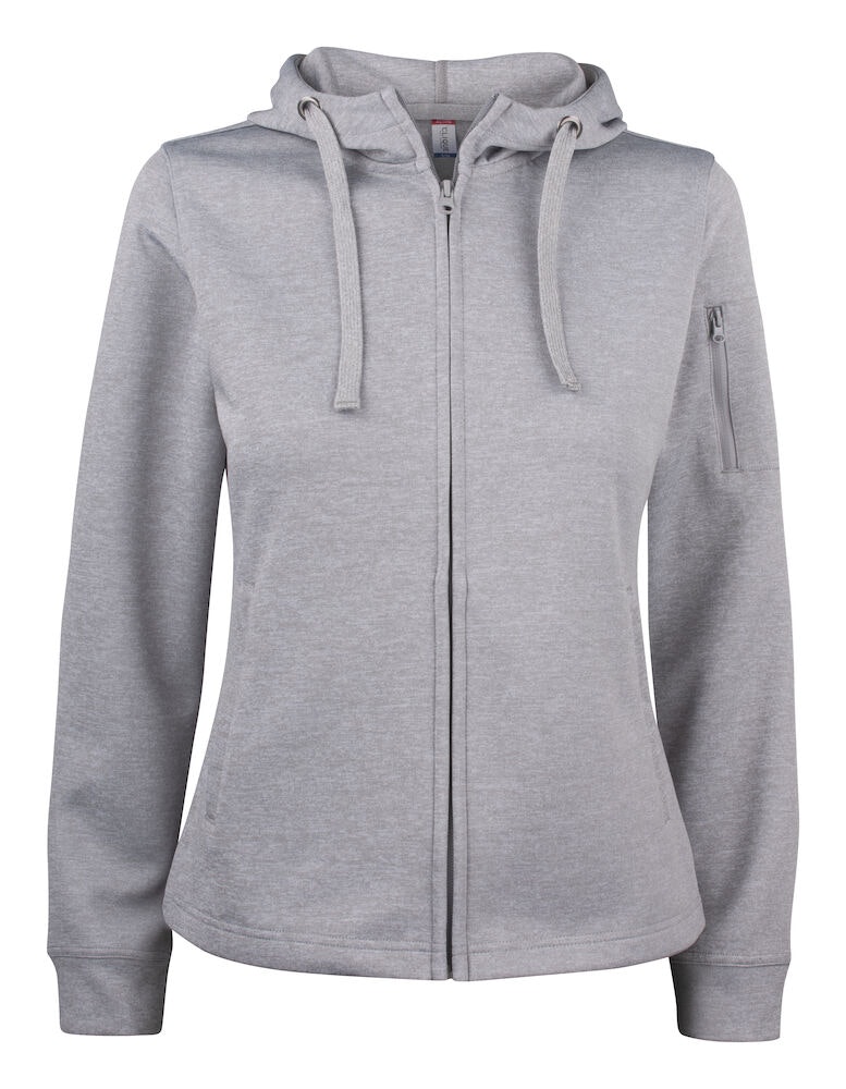 CLIQUE | BASIC ACTIVE HOODY FULL ZIP | dam