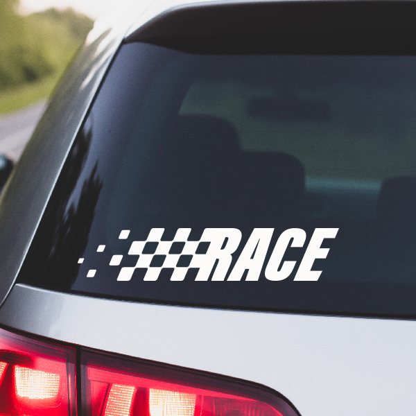 RACE | MÅLFLAGG