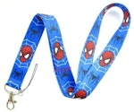 Spiderman nyckelband med karbinhake - Metallfäste - Bredd: 2.5 cm