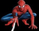 Spiderman nyckelband med karbinhake - Metallfäste - Bredd: 2.5 cm