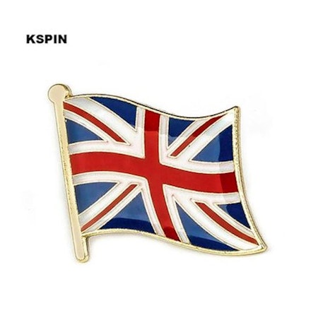 England flaggpin  Material: Metall Storlek: 1.6 cm x 1.9 cm