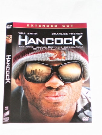 DVD Hancock skiva och omslag svensk text,normalt begagnat skick.