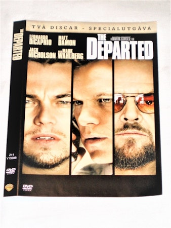 DVD The Departed skiva och omslag svensk text,normalt begagnat skick.