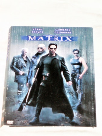 DVD Matrix skiva och omslag svensk text,normalt begagnat skick.