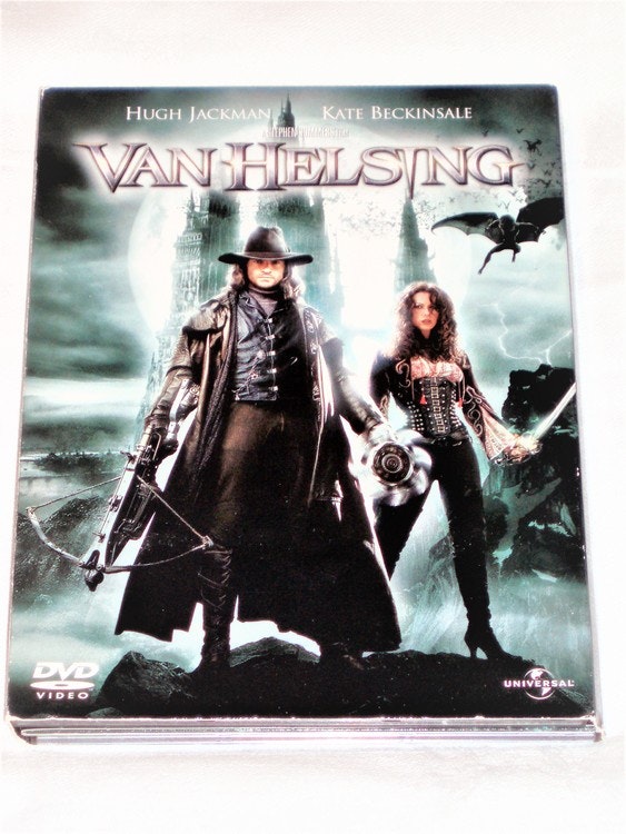 DVD Van Helsing skiva och omslag svensk text,normalt begagnat skick.