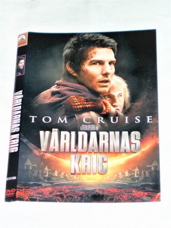 DVD Världarnas Krig skiva och omslag svensk text,normalt begagnat skick.