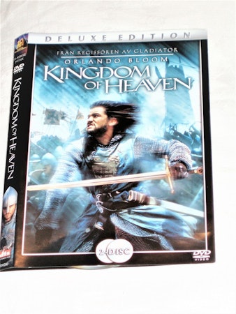 DVD Kingdom of  Heaven skiva och omslag svensk text.