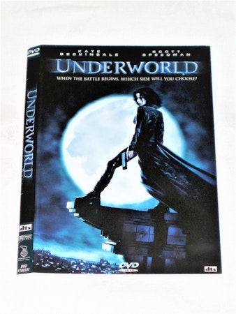 DVD Underworld skiva och omslag svensk text,normalt begagnat skick.