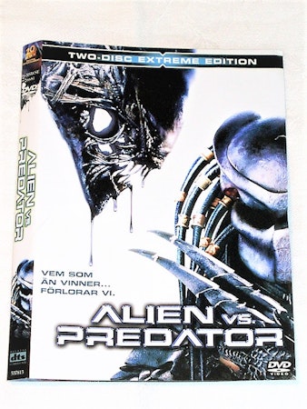 DVD Alien vs Predator skiva och omslag svensk text,normalt begagnat skick.