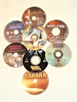DVD Filmer 8st blandade endast skiva.Svensk text,normalt begagnat skick.