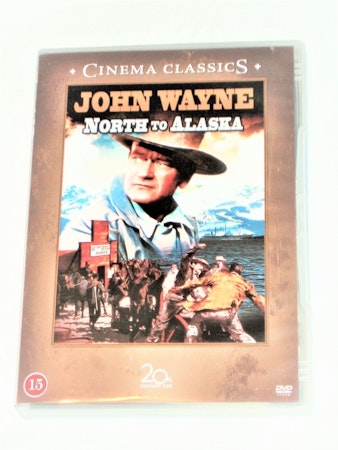 John Wayne svensk text,normalt begagnat skick.