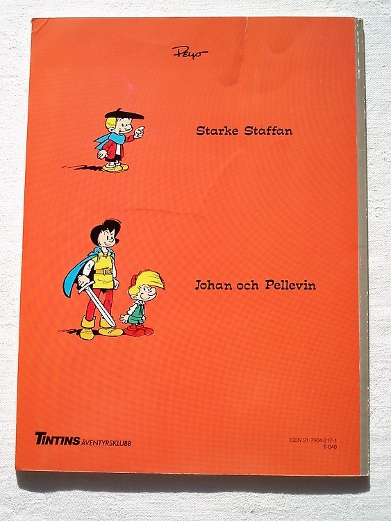 Johan och Pellevin"Den Förtrollade Flöjten"1990,bättre skick - Handel24.ses  butik