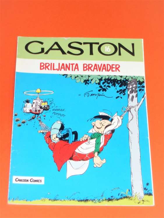 Gaston Briljanta Bravader, VG, normalskick,inga direkta defekter