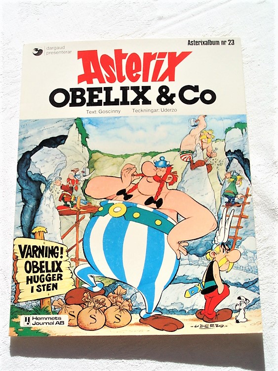 Asterix Obelix & Co nrXX111,1:a Upplaga 1978 ny Oläst Hemmets Journal