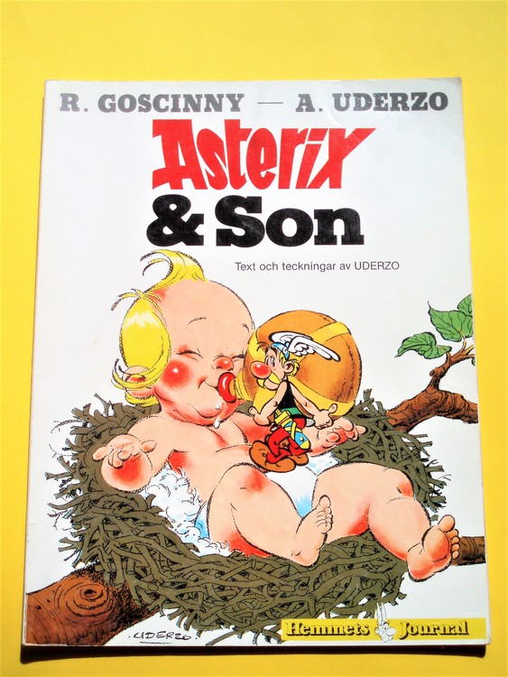 Asterix & Son 1:a upplagan vg normalskick normalslitet hemmets journal