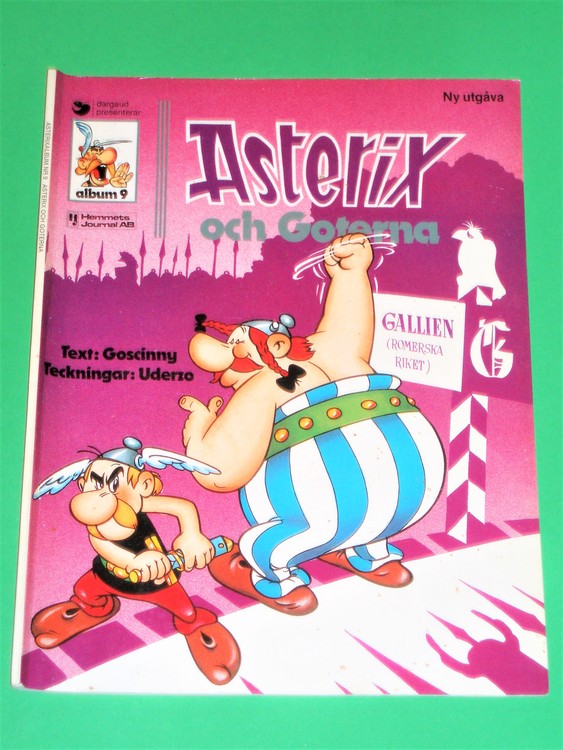 Asterix " och Goterna ", vg, normalskick, normalslitet, hj, album 9