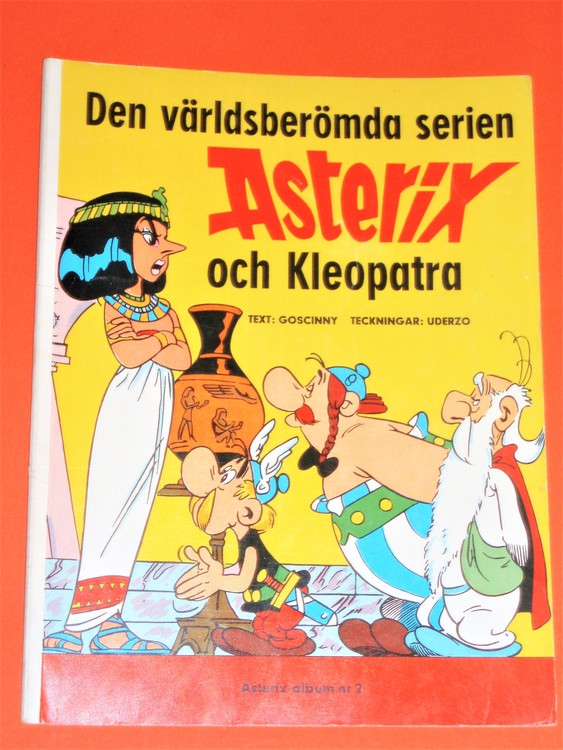 Asterix " och Kleopatra ", vg, normalskick, normal slitet album 2