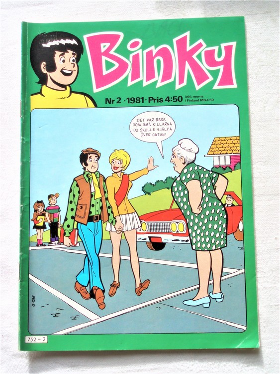 Binky nr 2 1981 bättre skick