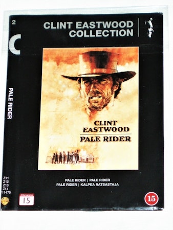Clint Eastwood "Pale Rider"Skiva & omslag Svensk text,normalt begagnat skick.