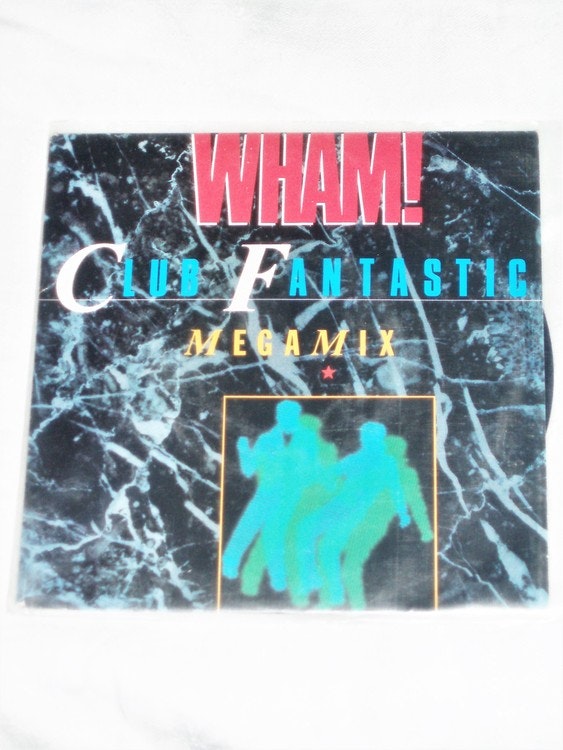 Wham "Club Fantastic" Megamix" mycket bra skick.