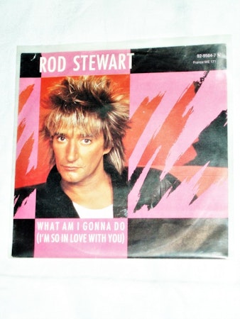 Rod Stewart "What Am I Gonna Do" mycket bra skick.