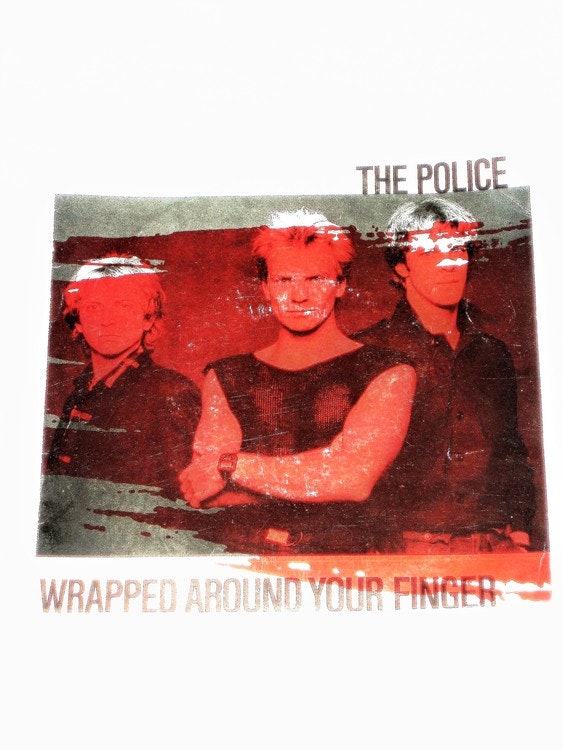 The Police "Wrapped Around Your Finger"mycket bra skick.