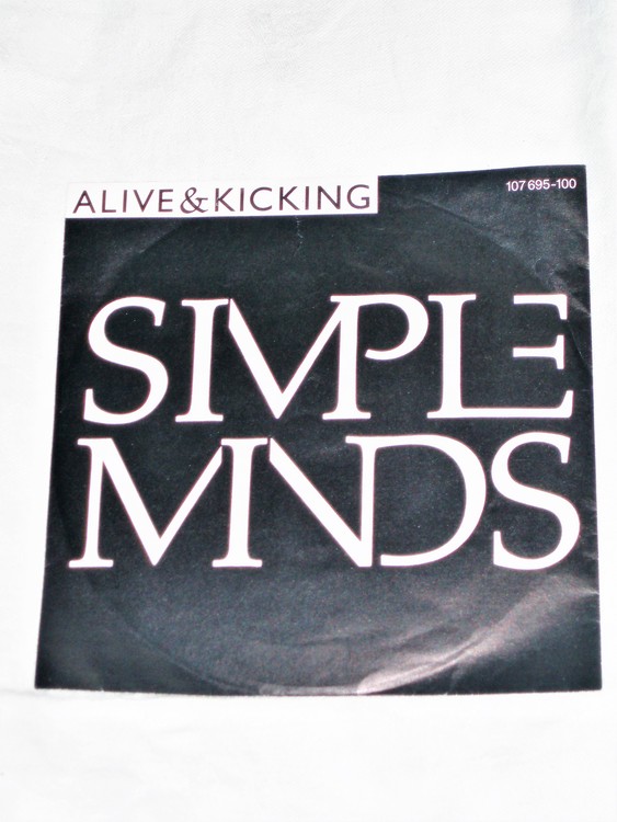Simple Minds "Alive & Kicking mycket bra skick.