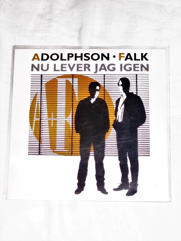 Adolphson och Falk "Nu Lever Jag Igen "mycket bra skick.
