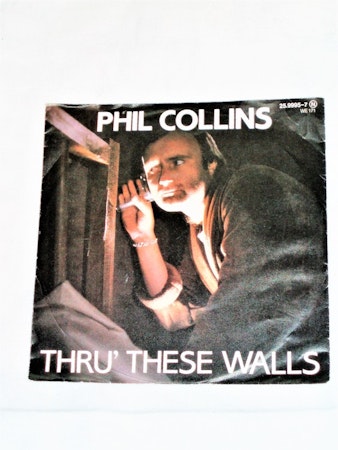 Phil Collins "Tru These Walls" mycket bra skick.
