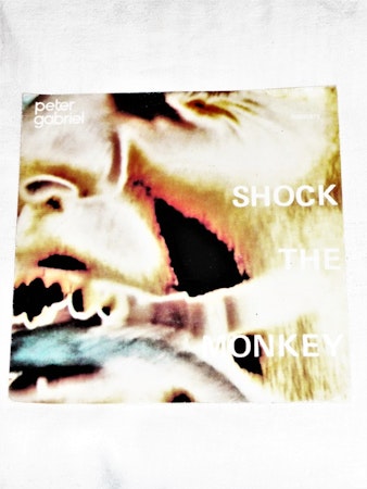 Peter Gabriel "Shock The Monkey mycket bra skick.