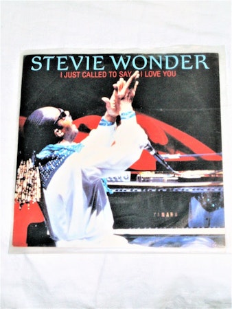 Stevie Wonder "I Just Called To Say I Love You"mycket bra skick.
