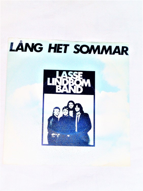 Lasse Lindbom Band "Lång Het Sommar" mycket bra skick.