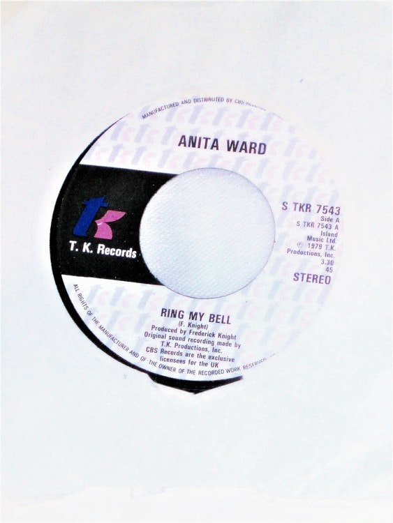 Anita Ward "Ring My Bell" 1979 mycket bra skick.