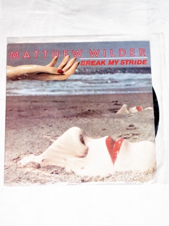 Matthew Wilder "Break My Stride" mycket bra skick.