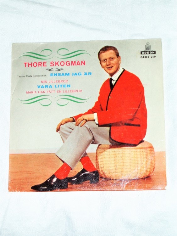 Thore Skogman "Ensam Jag Är" 1964 mycket bra skick.