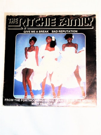 The Ritchie Family "Give Me A Break" mycket bra skick.