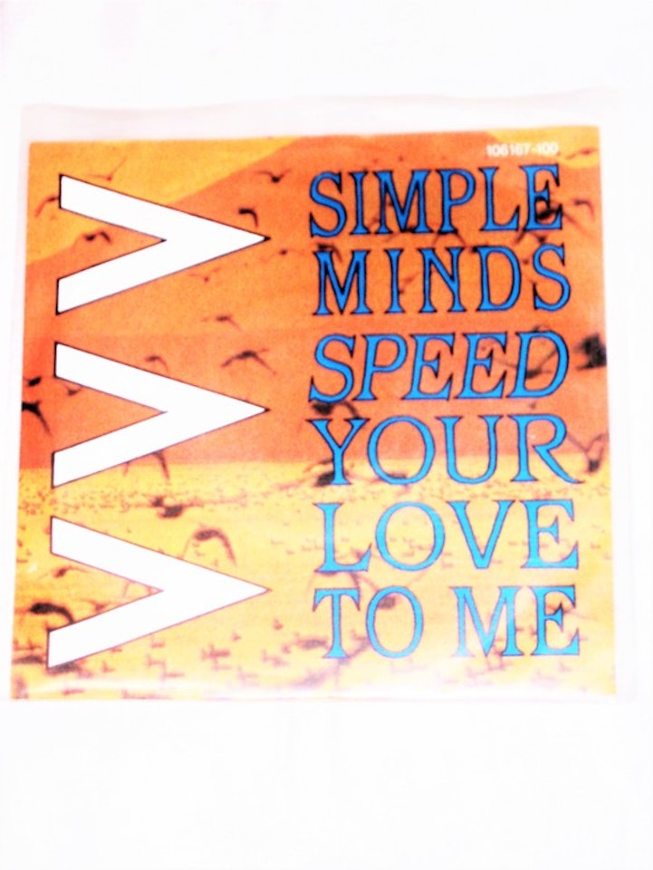 Simple Minds"Speed Your Love To Me" mycket bra skick.