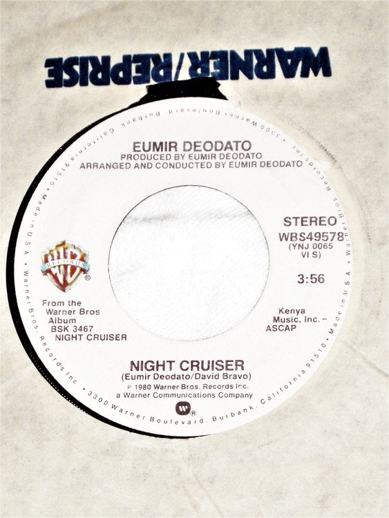 Eumir Deodato "Night Cruiser" 1980 mycket bra skick.